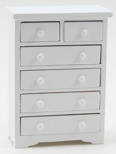 Chest of Drawers, White